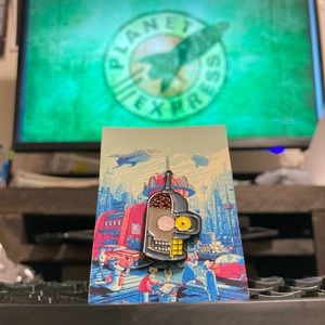Futarama Bender Enamel Pin